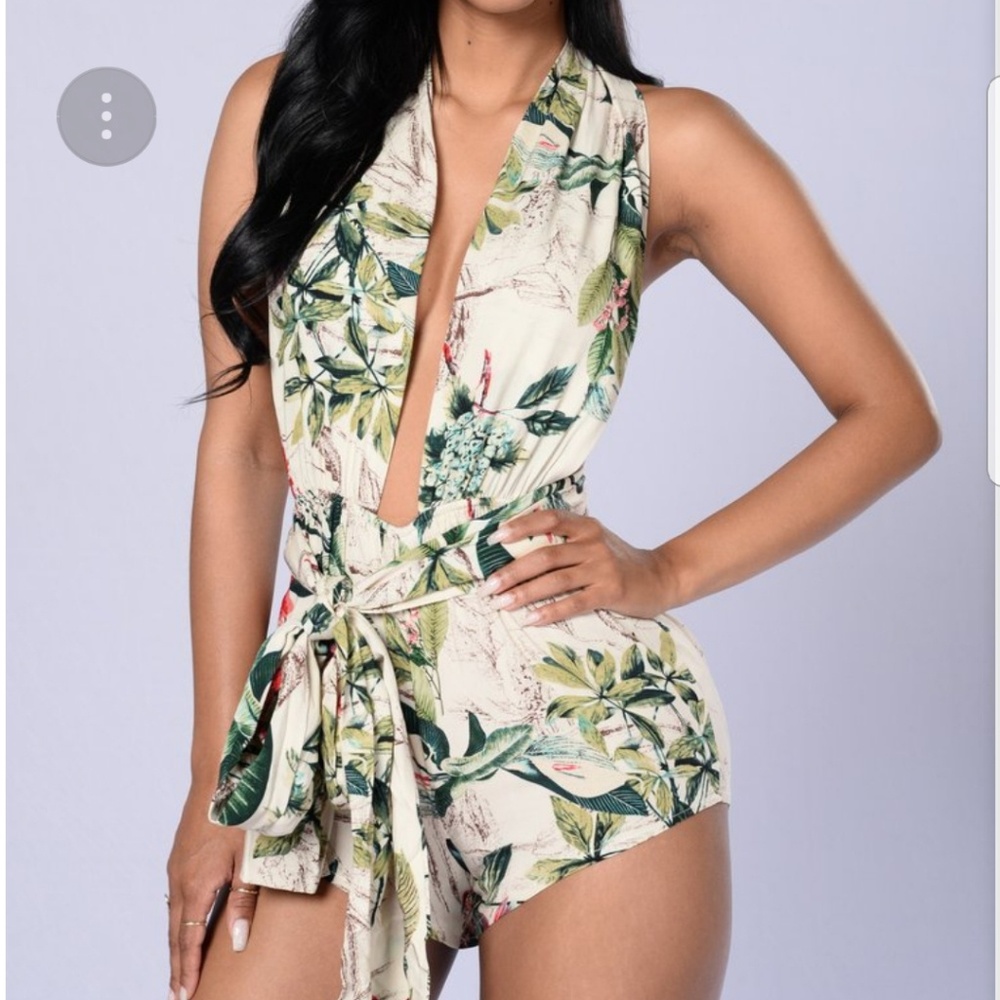 Tropical Romper